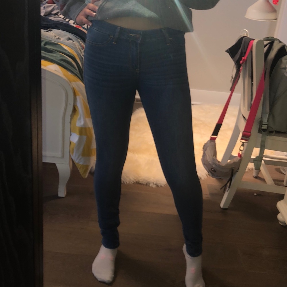 Skinny Medium Wash Blue Jeans